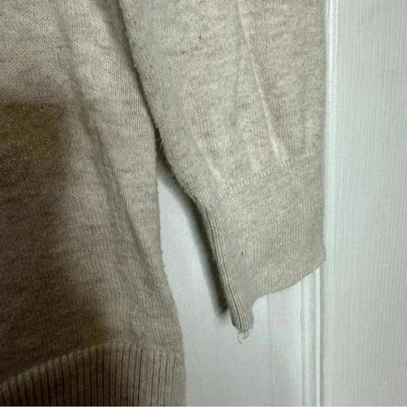 GAP Factory Cardigan 3/4 Sleeves Cream Size Extra  Small - Picture 14 of 15